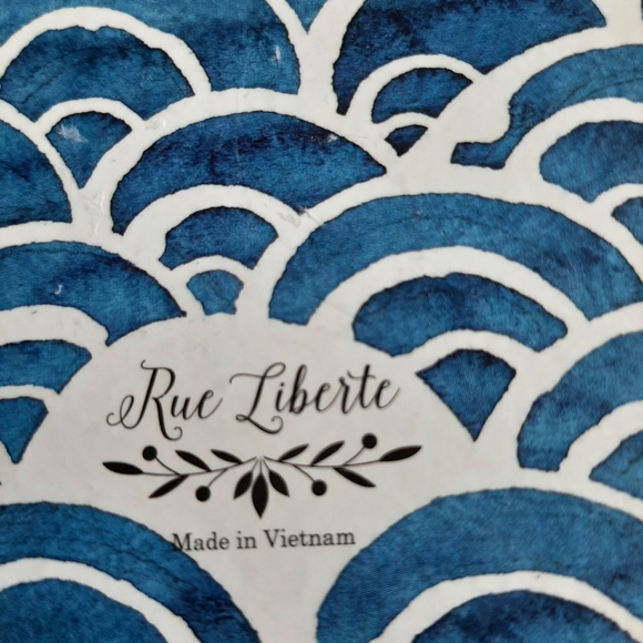 Cute Spiral Notepad - blue and white scallop pattern - Picture 8 of 8